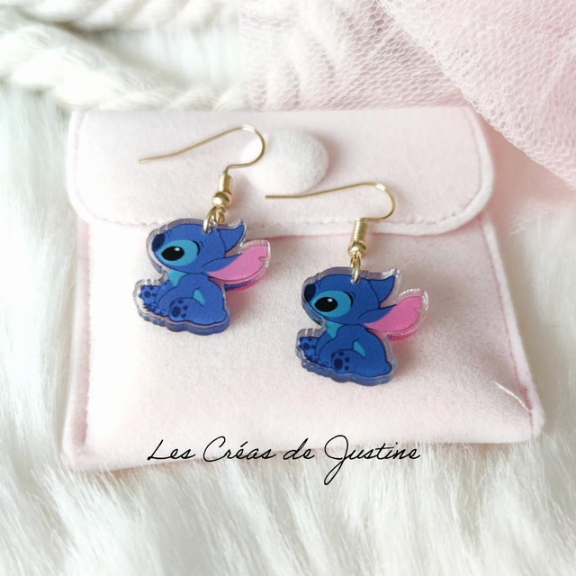 Boucles d&#039;oreilles Stitch 