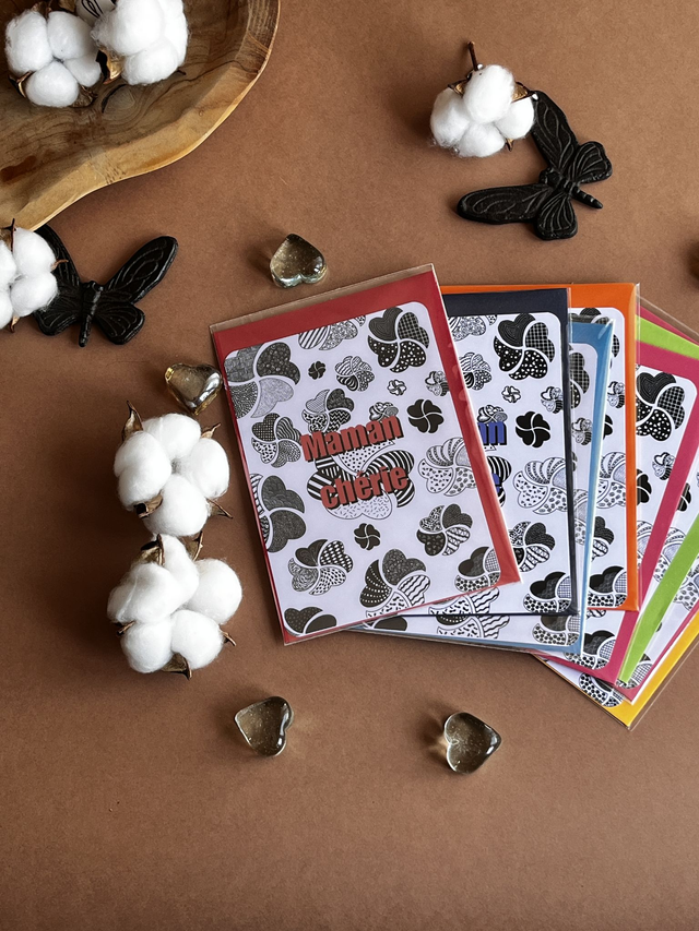 Carte de vœux &quot;Maman Chérie&quot;