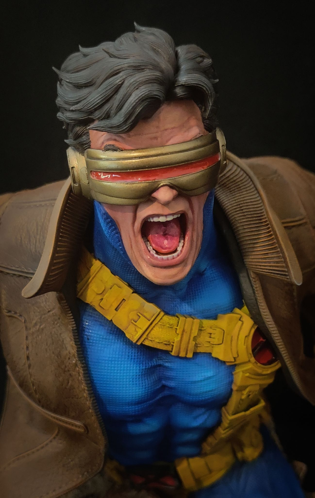 Buste cyclope Xmen résine 1/4 