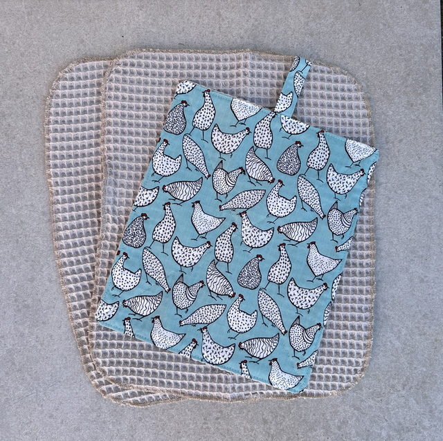 Waffle multifunctional reusable clothes