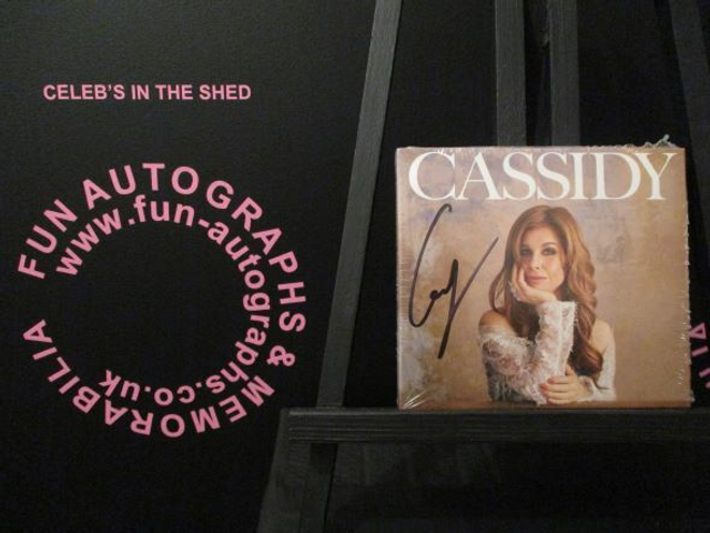 Cassidy Janson - 'Cassidy' Authentic Autographed CD Cover
