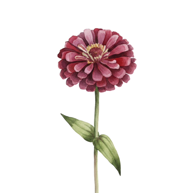 Zinnia 'Benary's Giant Wine'