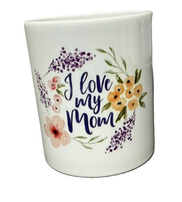 I Love My Mom - 11oz  Personalized Ceramic Mug