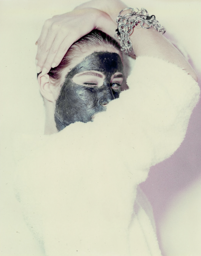 Fashion portrait, Polaroid, c.1990