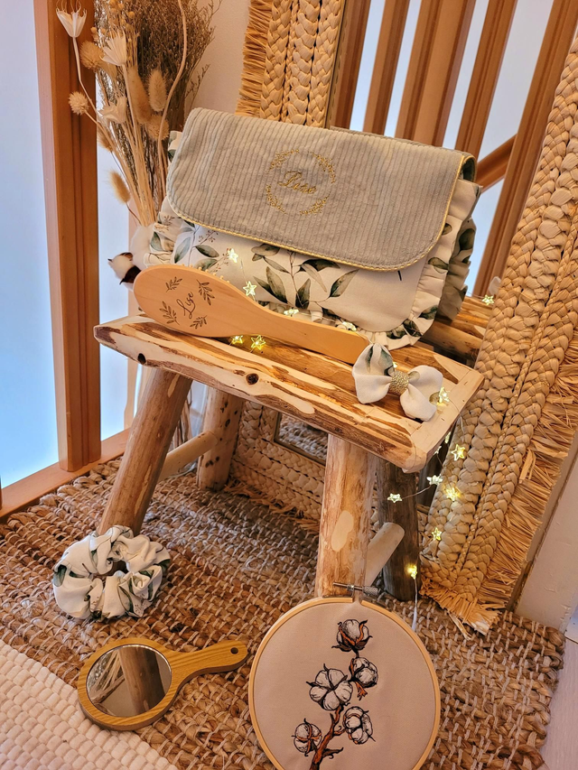 Pochette/trousse feuilles 🍃 