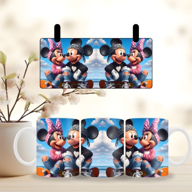 Mug Minnie et Mickey 