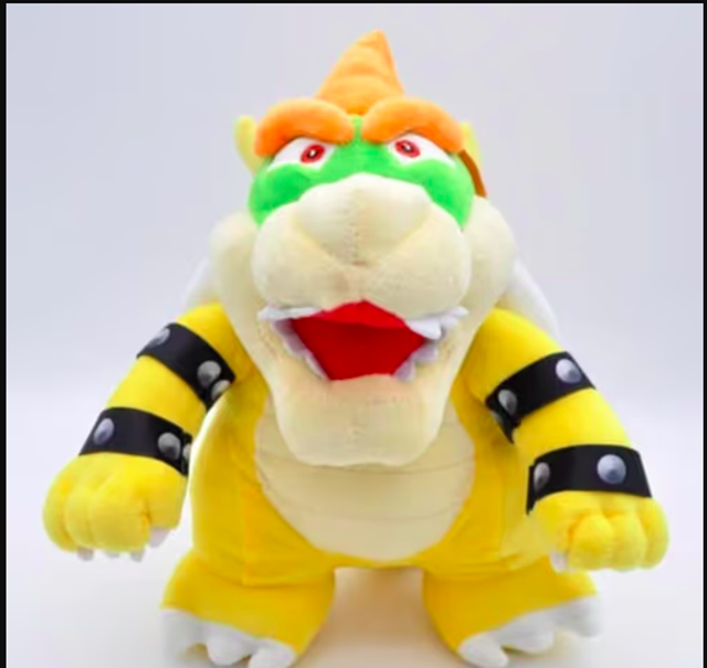 Super Mario grote knuffel Bowser (25cm)