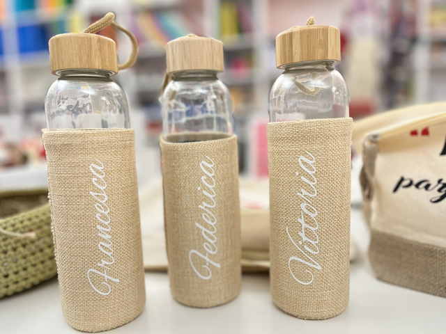 Borraccia in vetro personalizzata