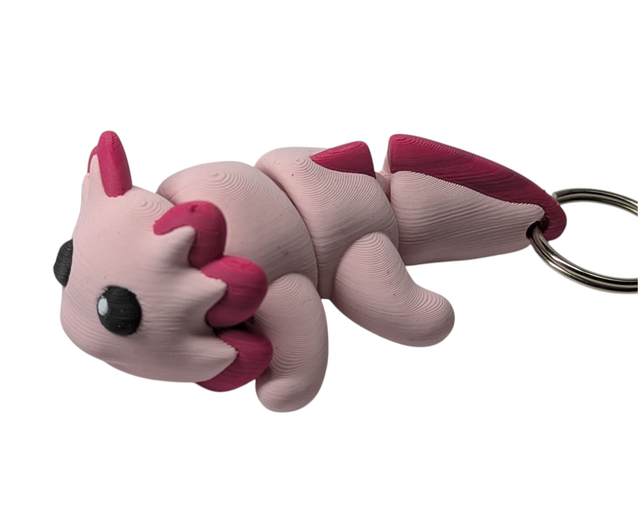 Axolotl Pink Flexi Buddy 