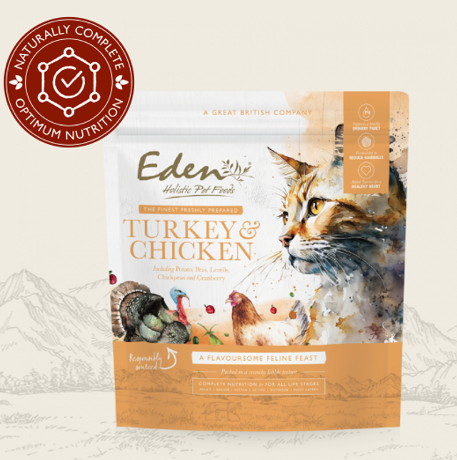 EDEN FELINE FEAST TURKEY &amp; CHICKEN 1.5KG 