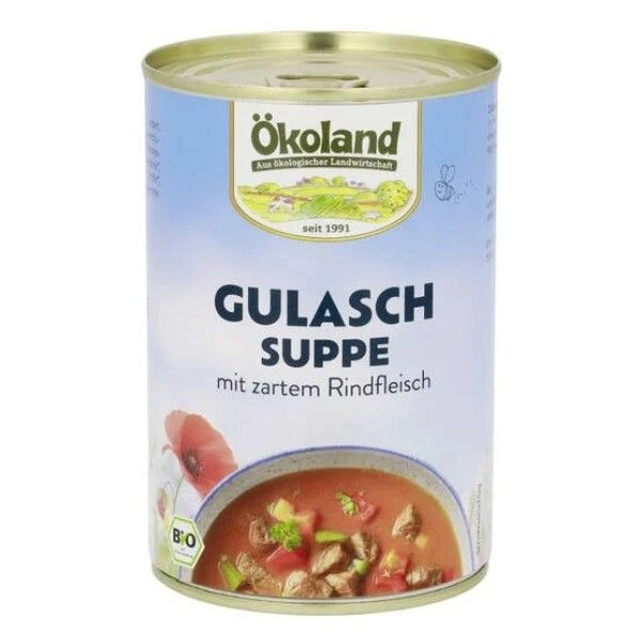 Ökoland Gulasch Suppe ungarischer Art, 400ml Dose