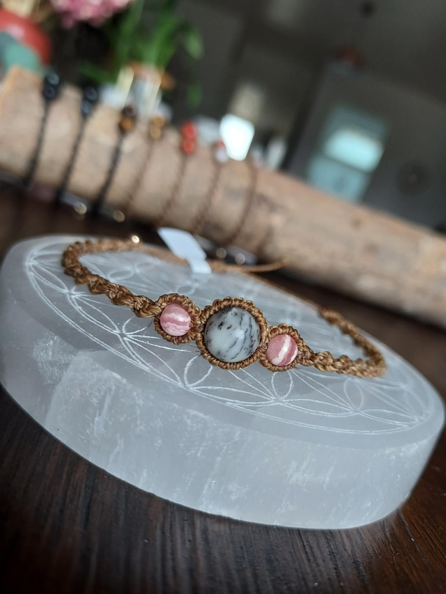 Opale Dendritique - Rhodochrosite