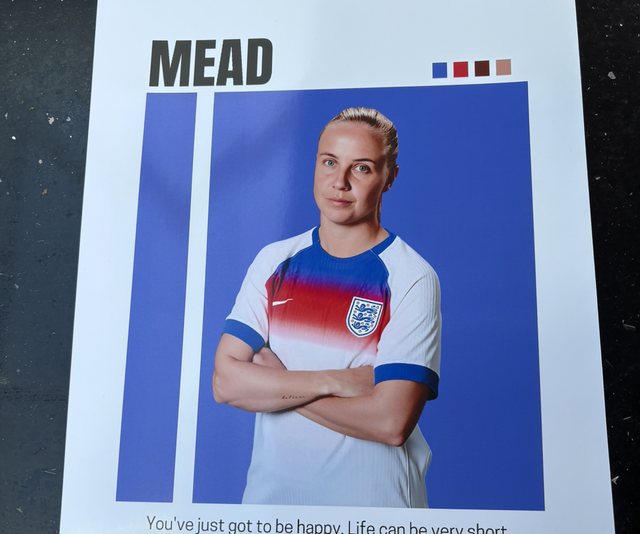 Beth Mead A4 Poster