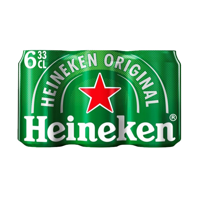 Heineken Premium pilsener 6-pack