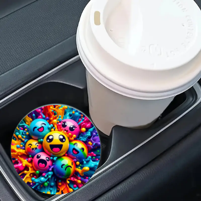 Sous-Verres Voiture Emojis
