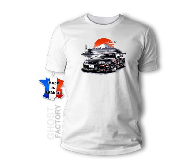 T-SHIRT TOYOTA SUPRA MK4 BLACKWOLF