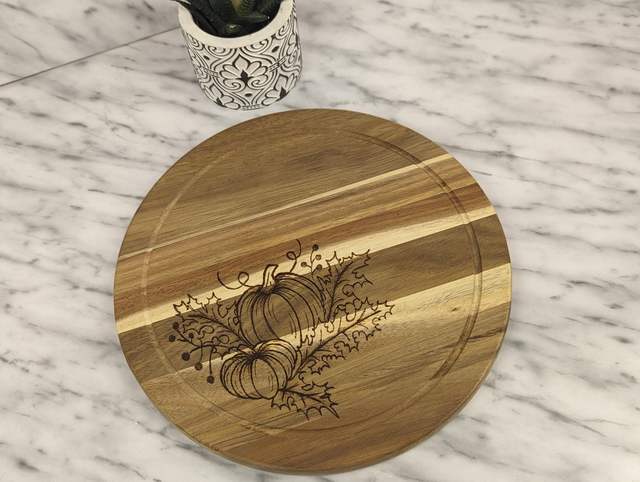 Acacia Round &#039;AUTUMN BLISS&#039; (M)