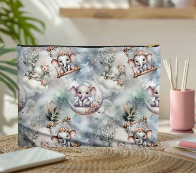 Pochette/trousse Elephant
