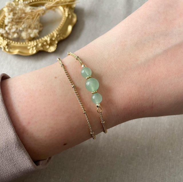 Bracelet en aventurine