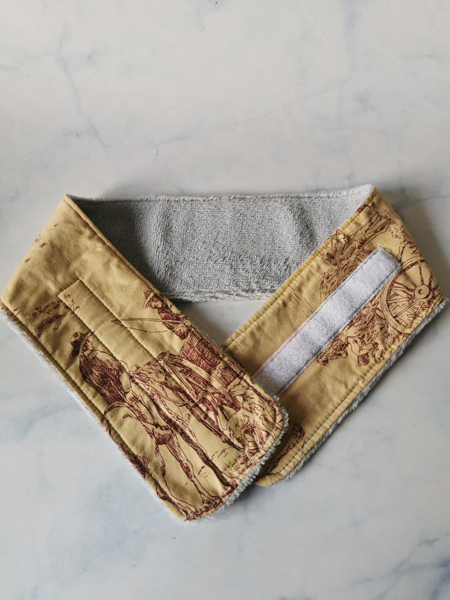 Bandeau de soin toile de jouy 