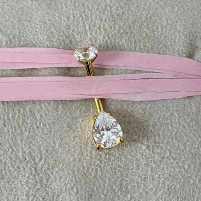 Piercing nombril Lila