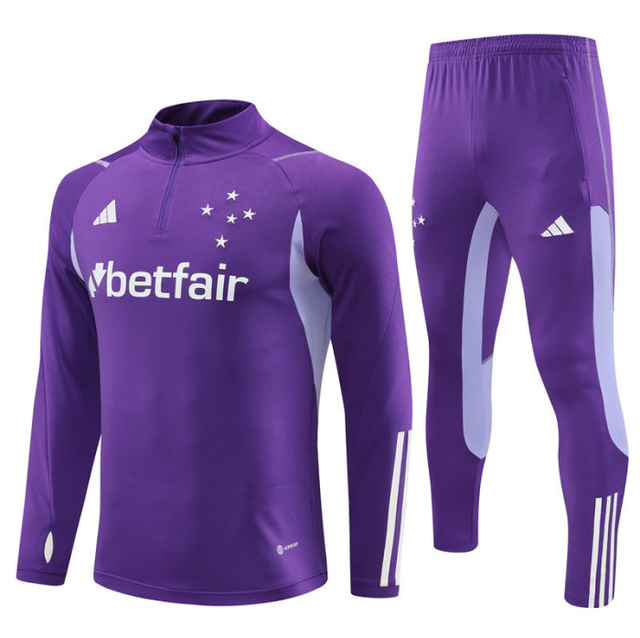 Adulte Cruzeiro Esporte Clube 2023-2024 Quick Dry Casual violet 