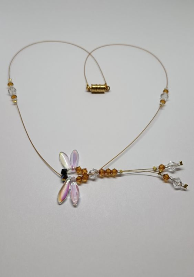 COLLIER PENDENTIF LIBELLULE
