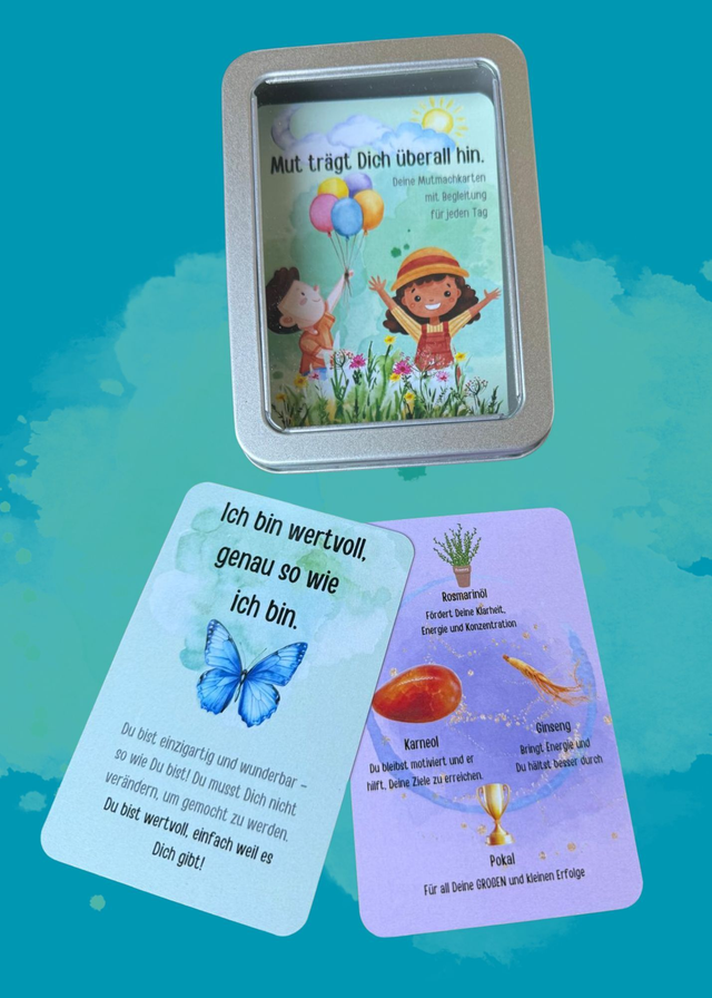 Mutmach-Kartenset für Kinder 