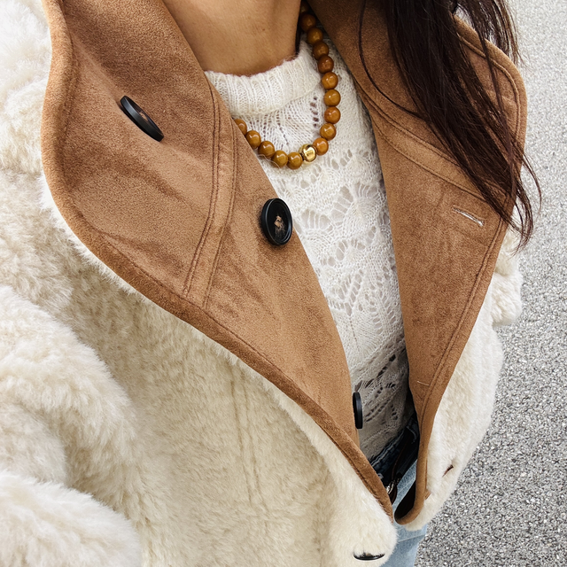 Collier Vertige Camel Doré