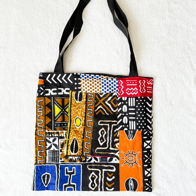 Tote bag en wax