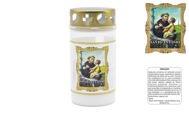 Bougie Religieuse Saint Antoine