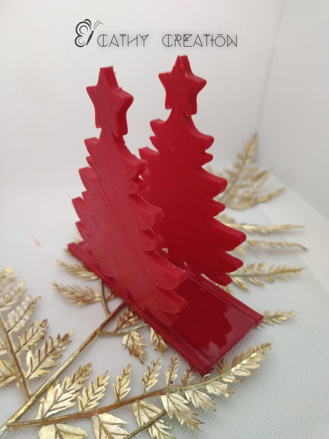 Présentoir serviette en impression 3D 10x10cm 