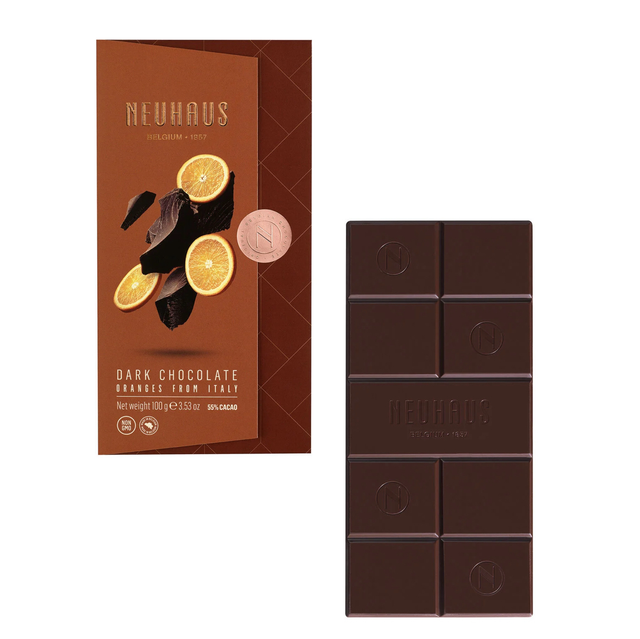 TABLETTE CHOCOLAT NOIR ORANGE