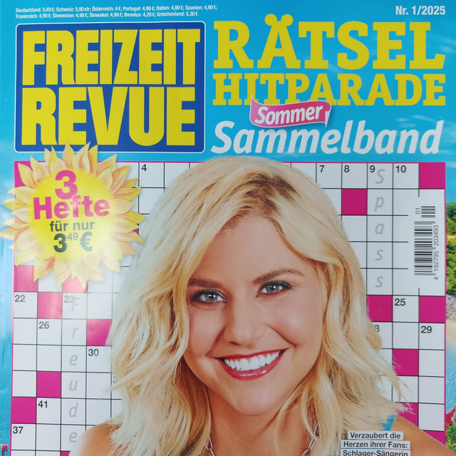 Freizeit Revue Rätsel Hitparade