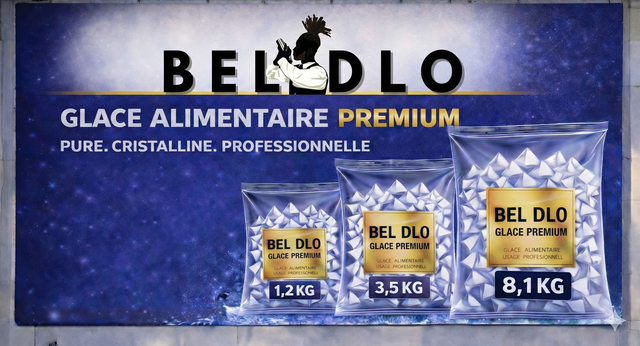 GLACE ALIMENTAIRE  BEL DLO