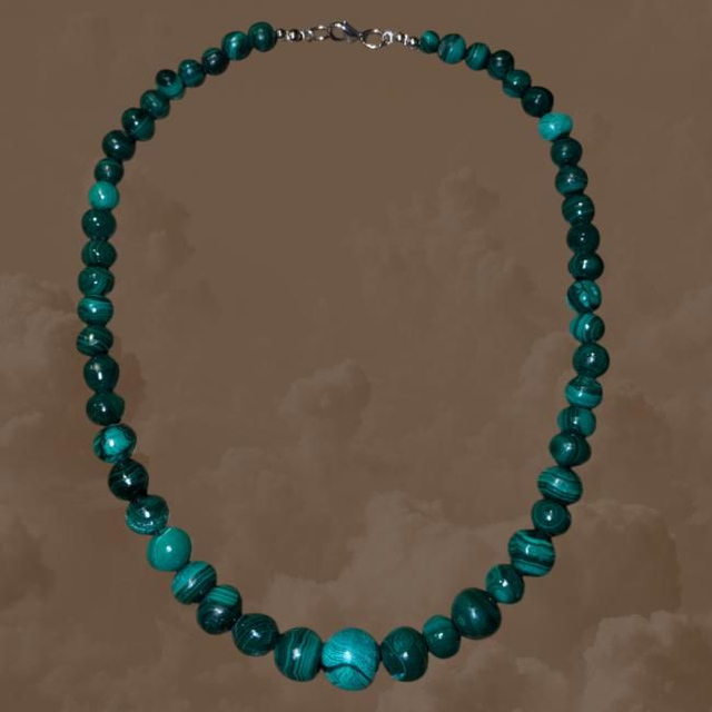 Collier "Malachite" RARE