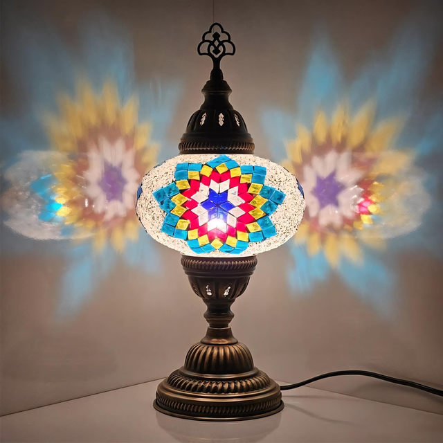 Large Mosaic Table Lamp