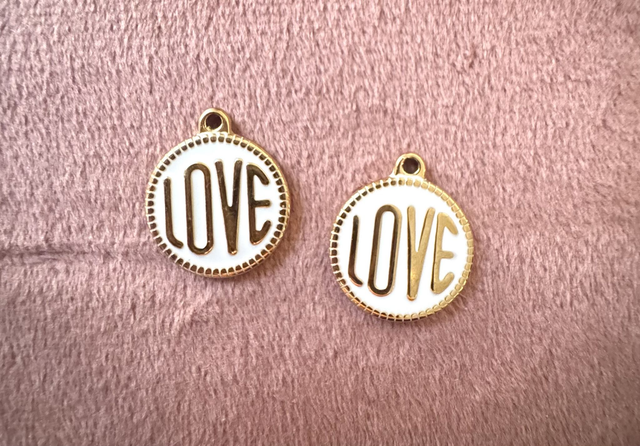 Boucles/pendentif fantaisie (la paire)