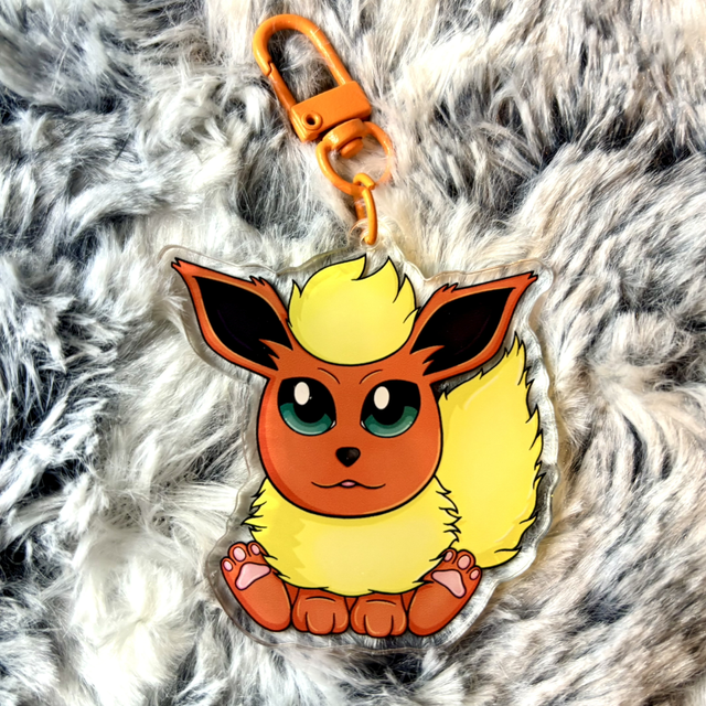 Flareon Keychain