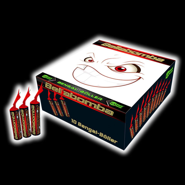 Bellabomba Knaller mit Leuchtsatz(10er Schtl.)