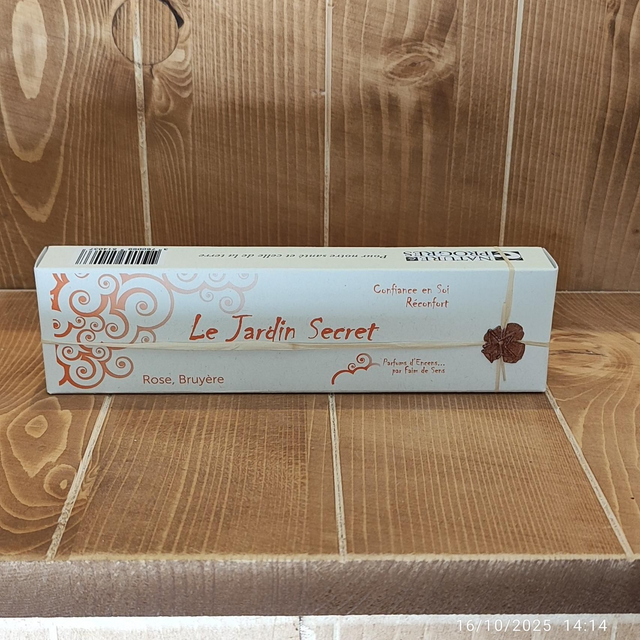 Encens "Le Jardin Secret"