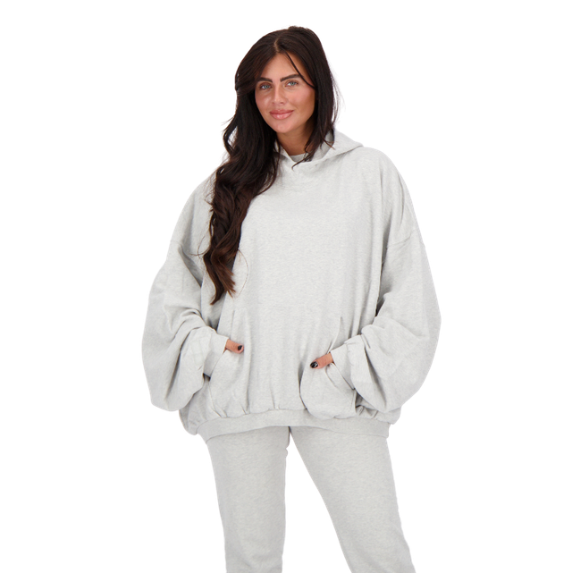 Reinders Hoodie Vintage Wash Light Grey