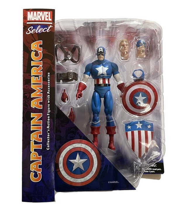 Marvel: Captain America Diamond Select Action Figure
