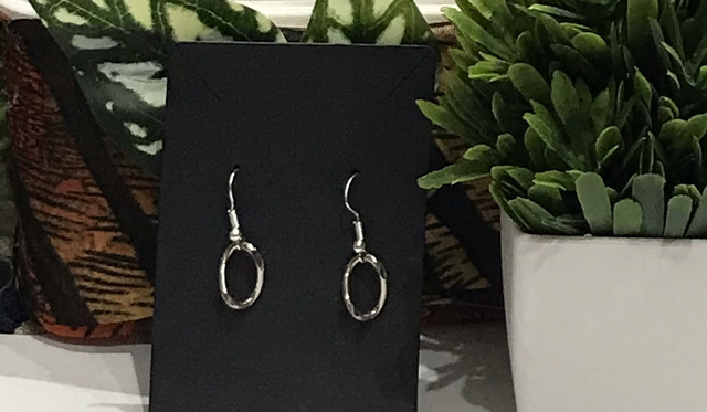 Silver Dangling Earrings- SDE41