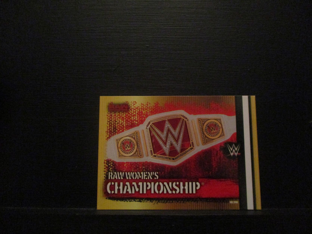 Raw Women's Championship - Championship Slam Attax 10th Edition Original Trading Card #346