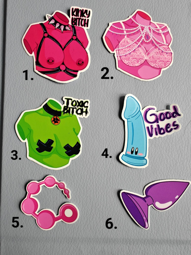 Kinky one stickers