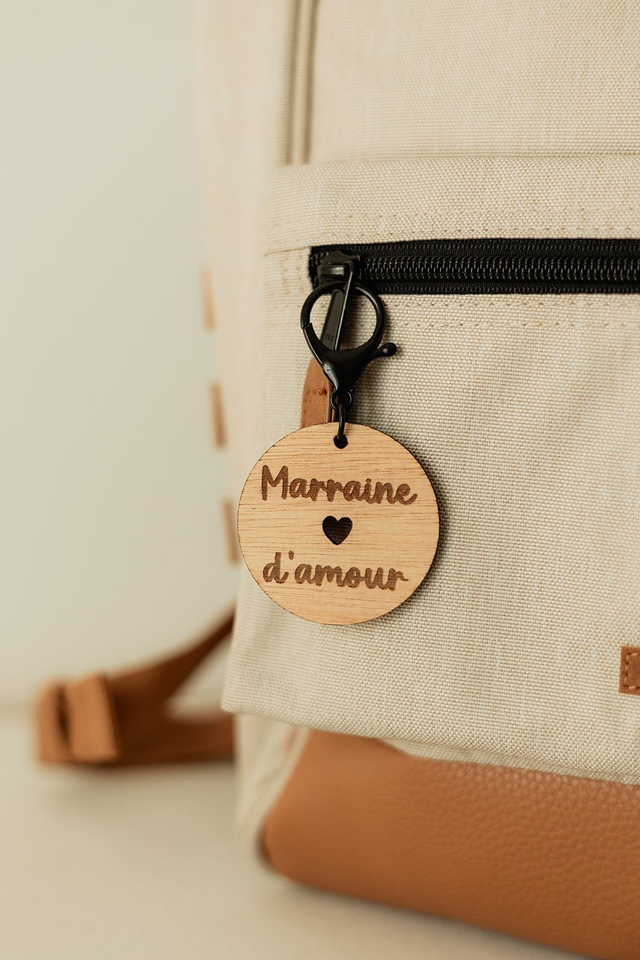 Porte-clé Marraine d&#039;amour