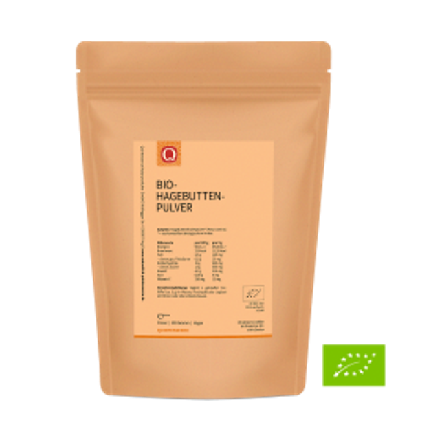 Q - Bio Hagebuttenfruchtpulver - 500 g