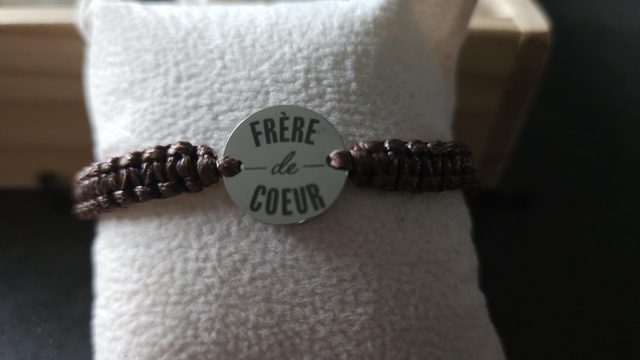 Bracelet "frère de cœur "