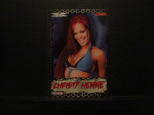 Christy Hemme - Tristar TNA Impact 35 Wrestling Original Trading Card #45